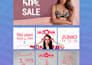 design professional website banners, shopify web banner ads